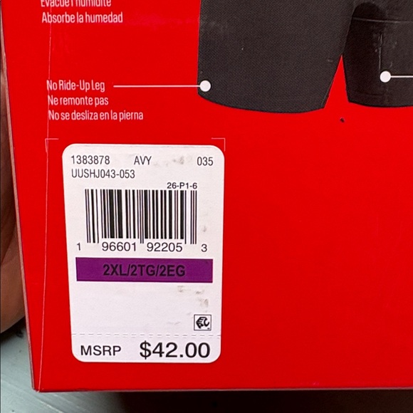 Under Armour Boxerjock 3-Pack - Black and Gray - Picture 4 of 4